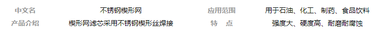 不銹鋼楔形網(wǎng)濾芯的優(yōu)勢(shì)_http://www.aoruijin.cn_新聞資訊_第1張